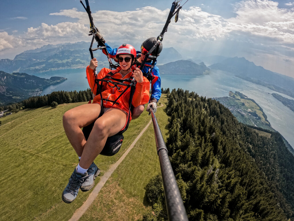 Rigi paragliding Küssnacht