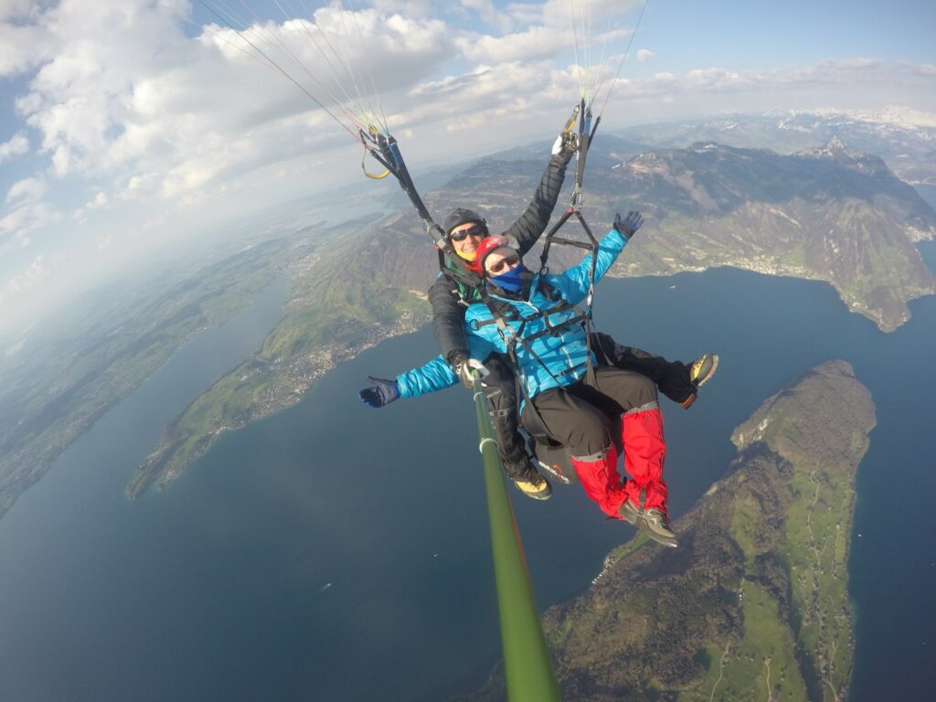 Streckenflug Rigi Bürgenstock