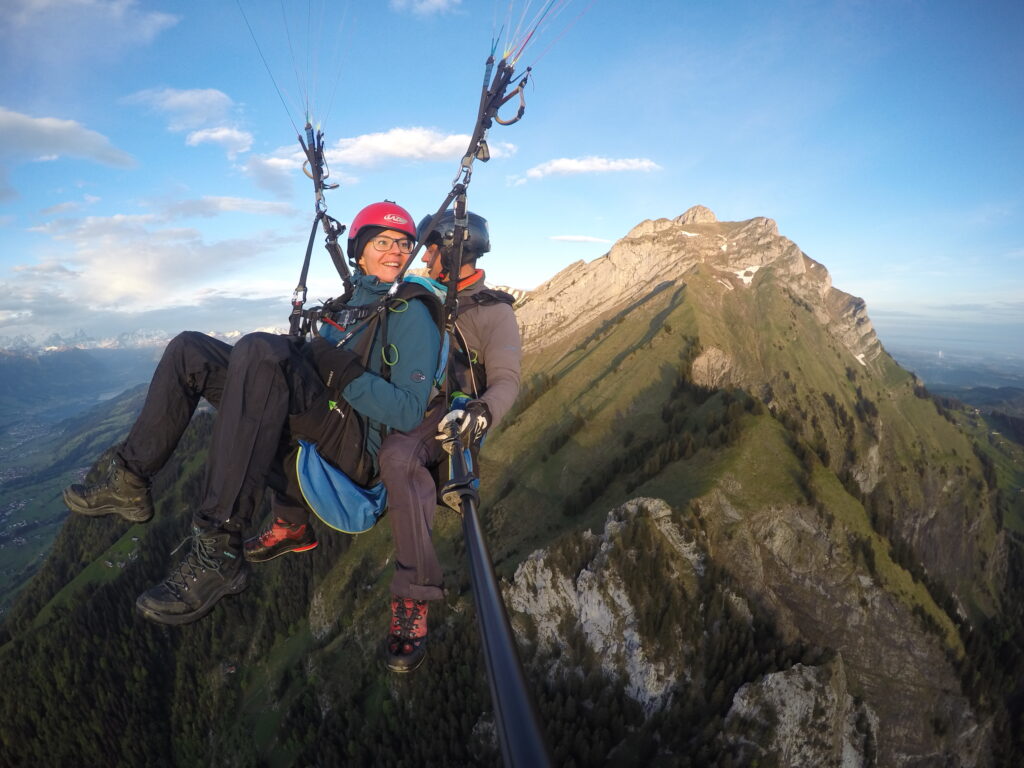 Tandemflug Sonnenaufgang Pilatus